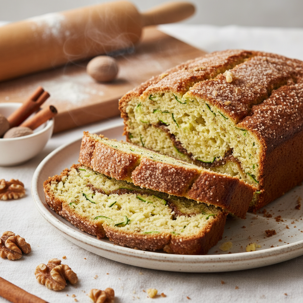 Cinnamon Zucchini Bread