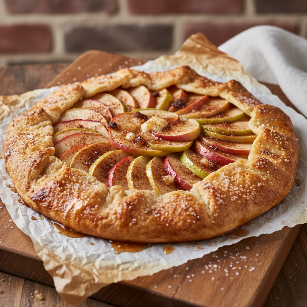 Cinnamon Apple Galette