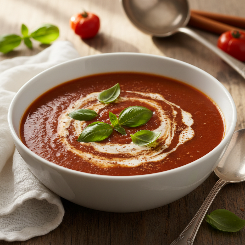 Cinnamon Roasted Tomato Soup