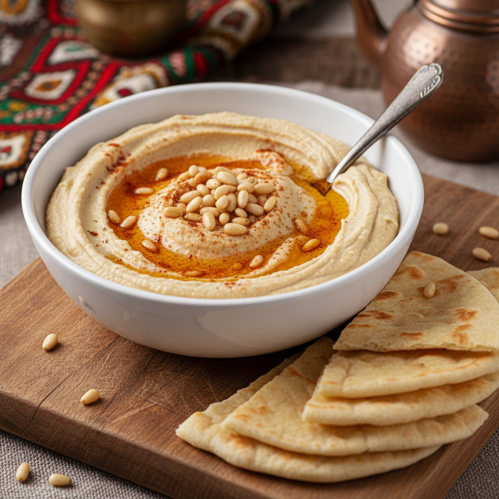Cinnamon Spiced Hummus