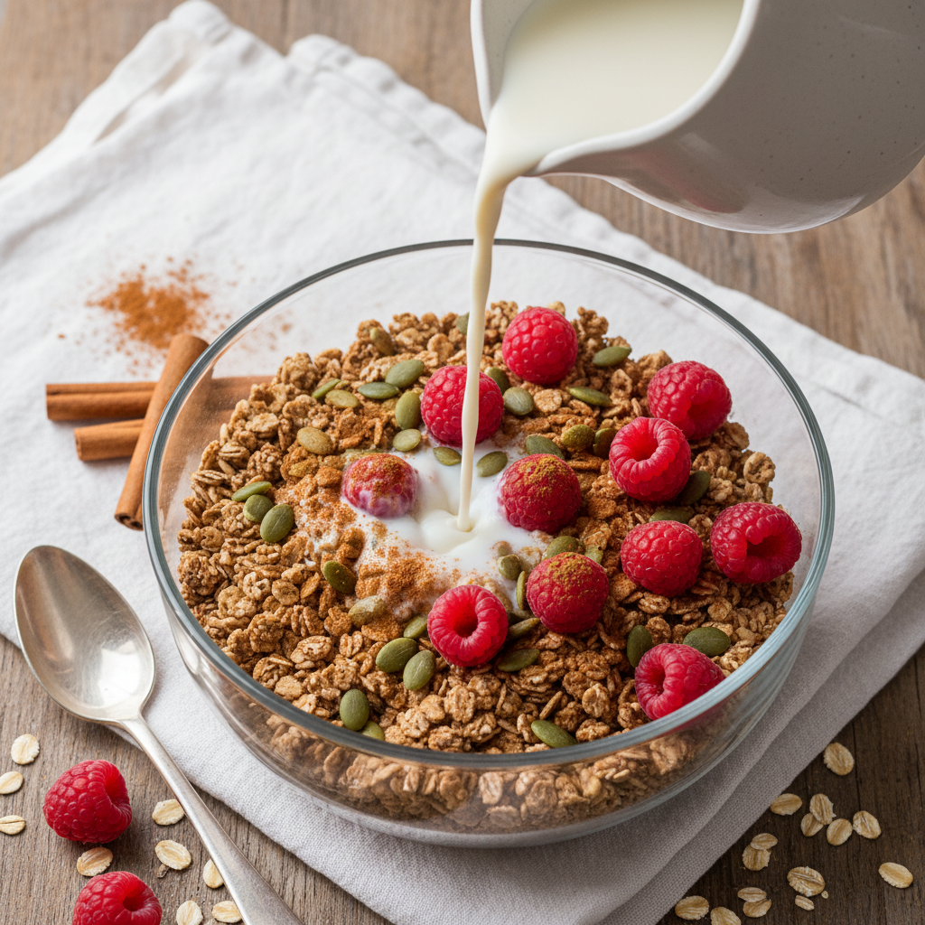 Cinnamon Muesli Bowl