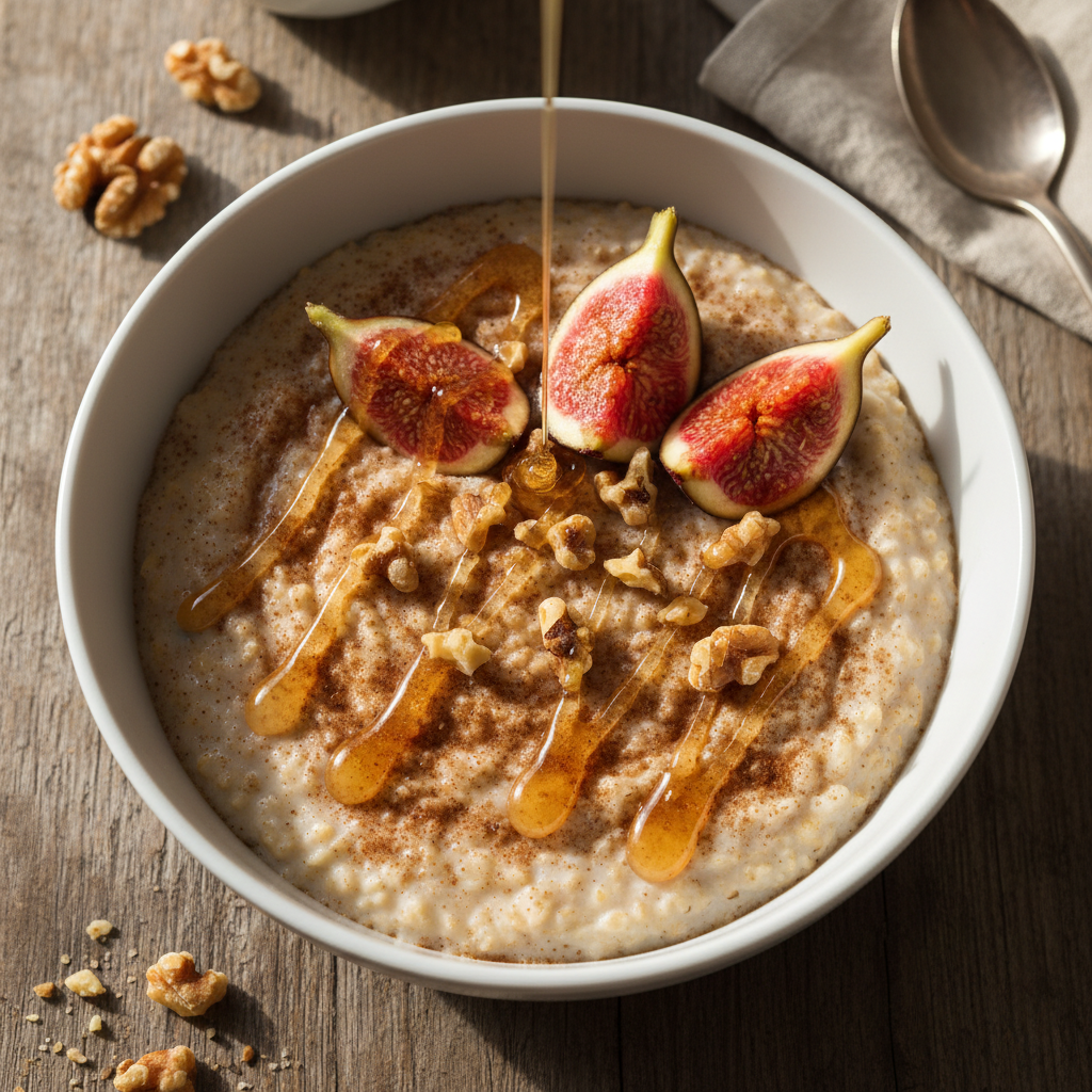 Cinnamon Fig Porridge