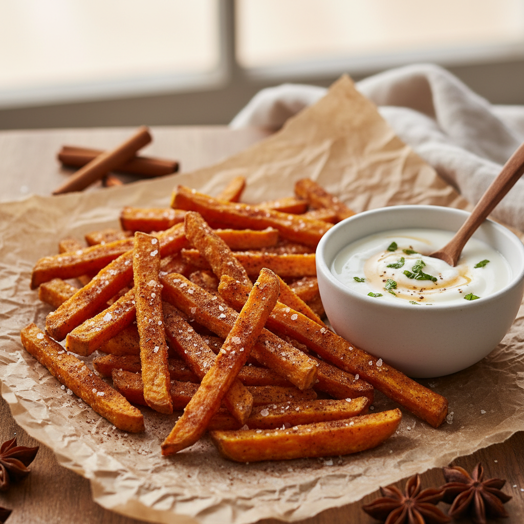 Cinnamon Sweet Potato Fries