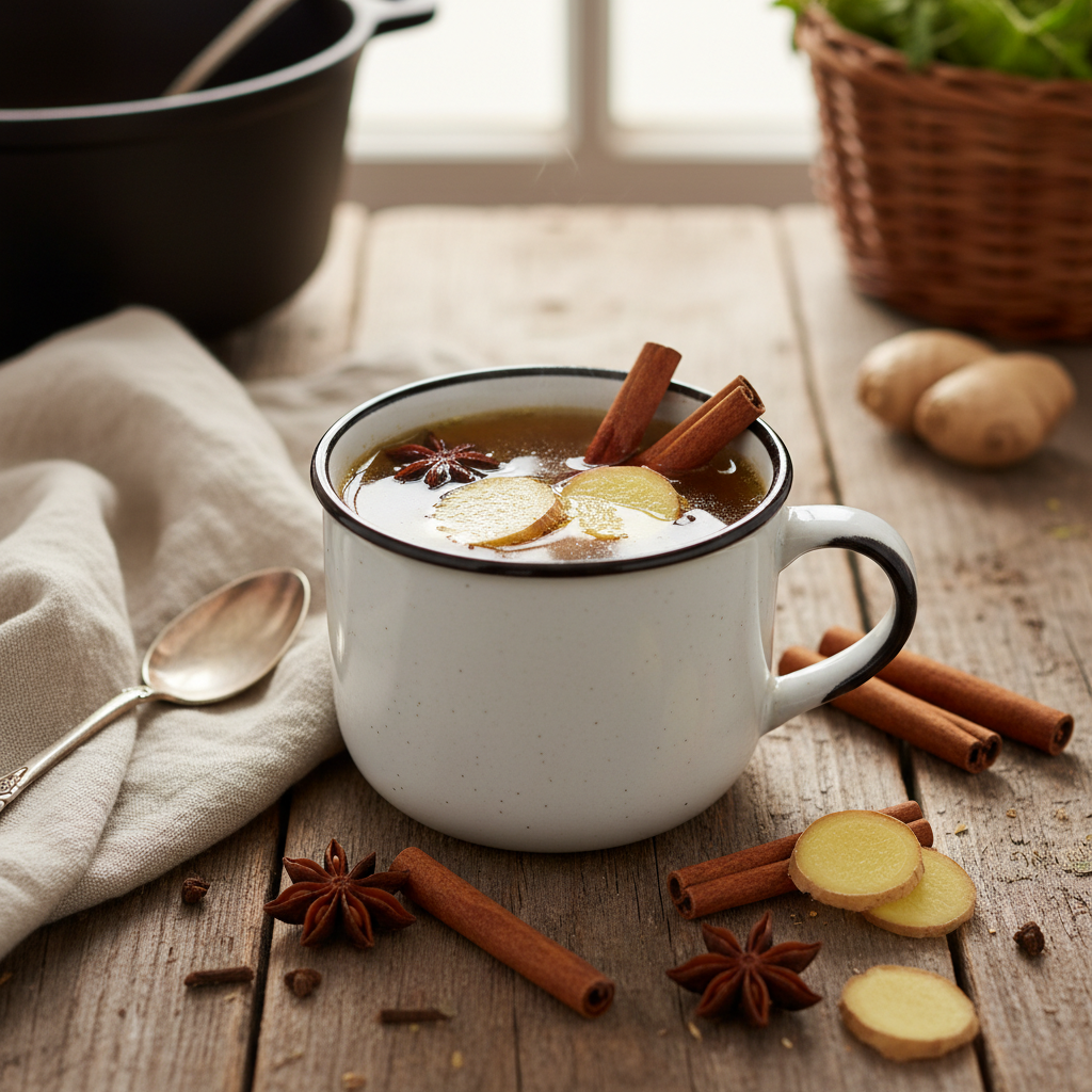 Cinnamon Bone Broth