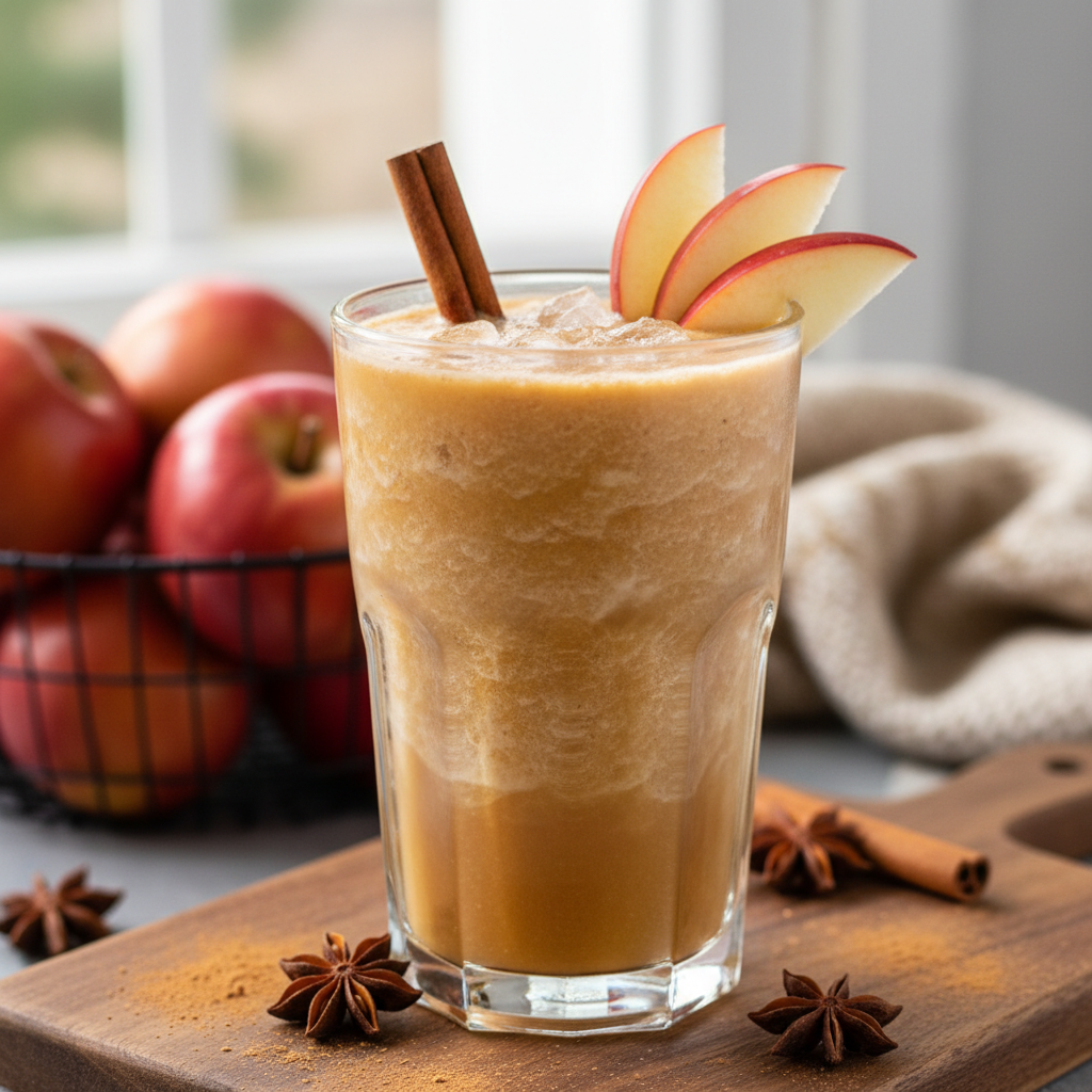Cinnamon Apple Cider Smoothie