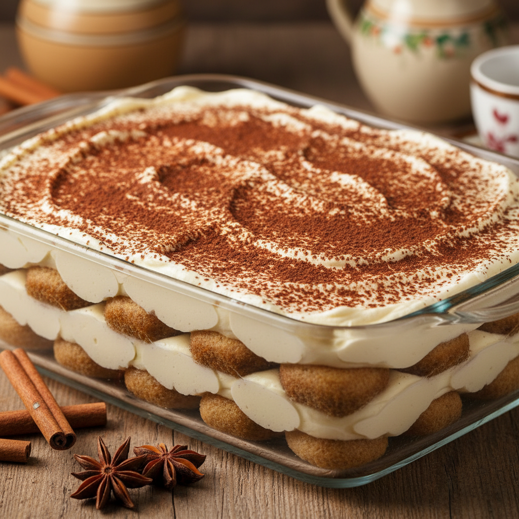 Cinnamon Tiramisu
