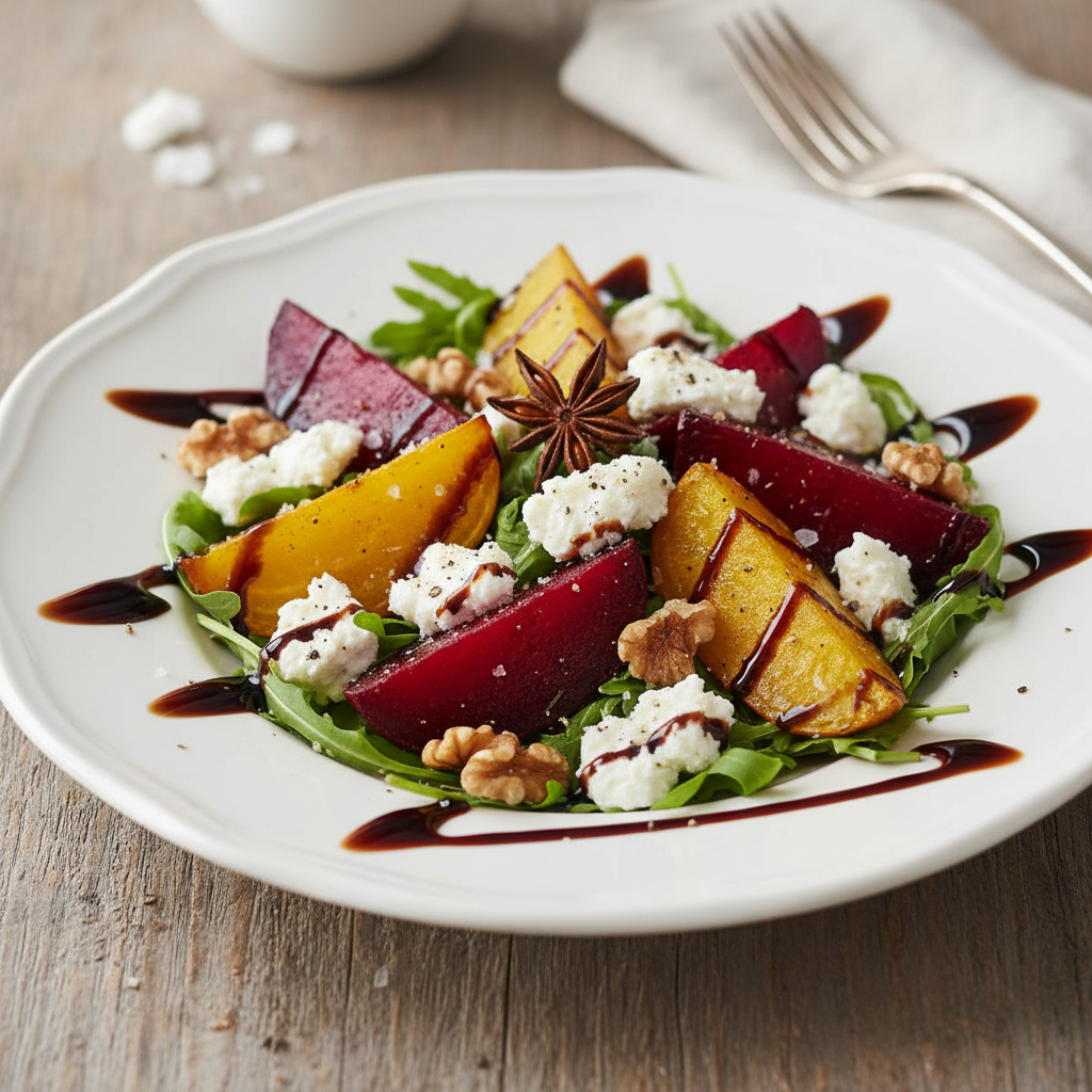Cinnamon Roasted Beetroot Salad