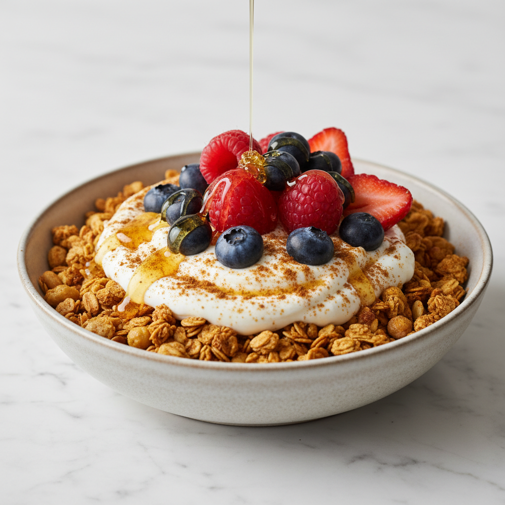 Cinnamon Turmeric Granola