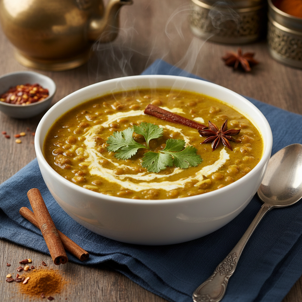 Cinnamon Mulligatawny Soup