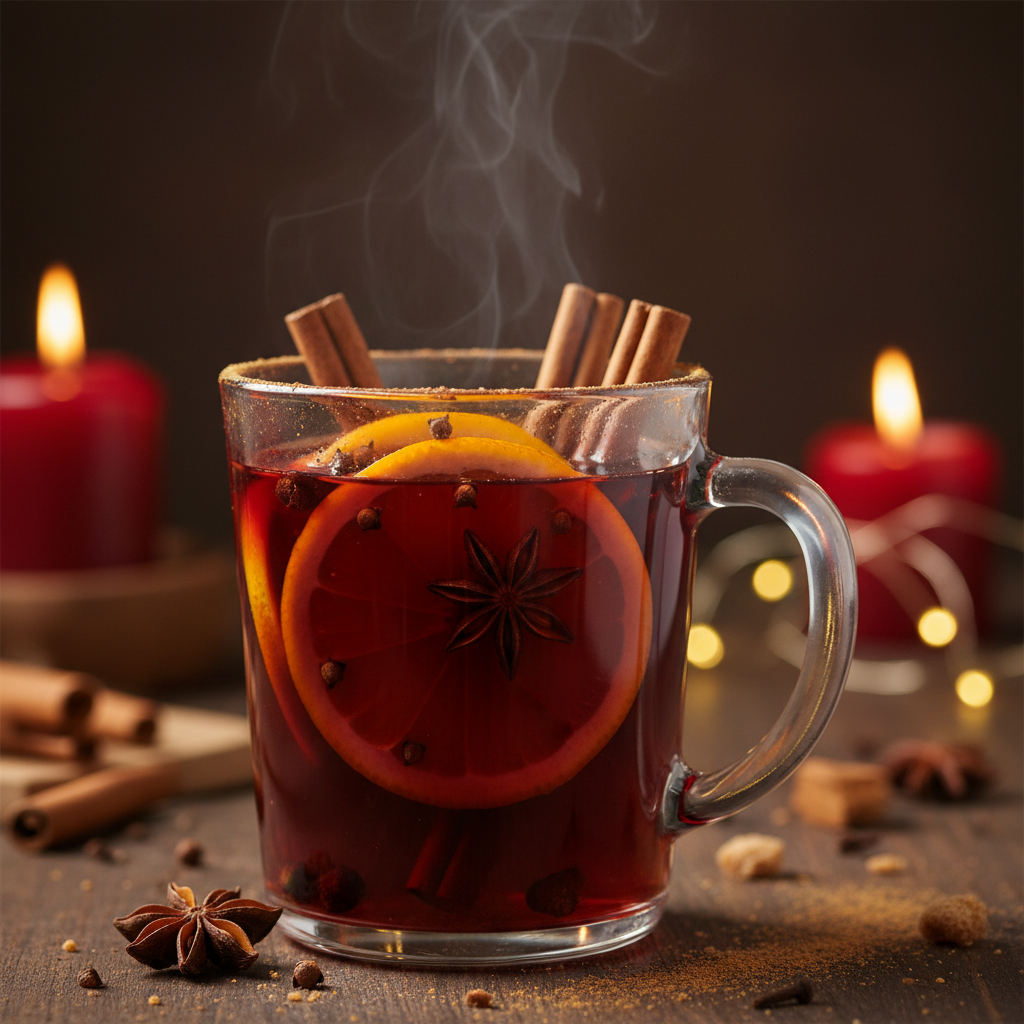 Cinnamon Spiced Mulled Wine