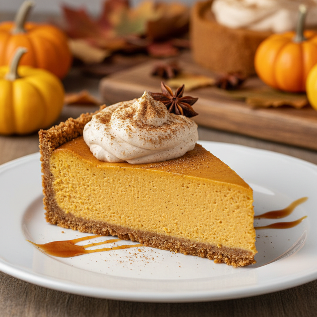 Cinnamon Pumpkin Cheesecake