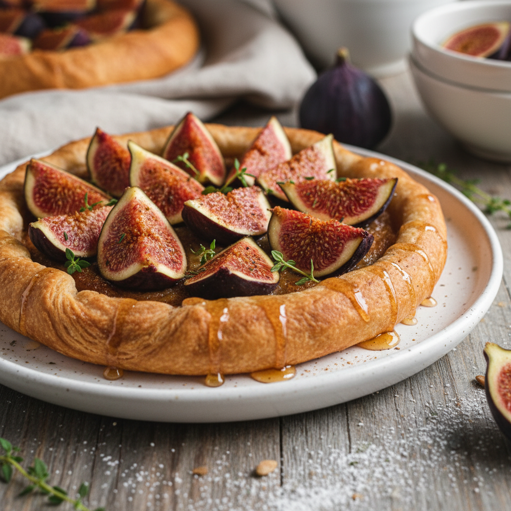 Cinnamon Fig & Honey Tart
