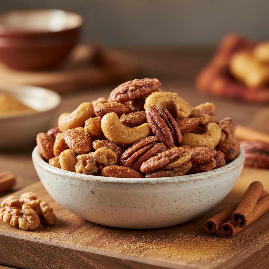 Cinnamon Roasted Nuts