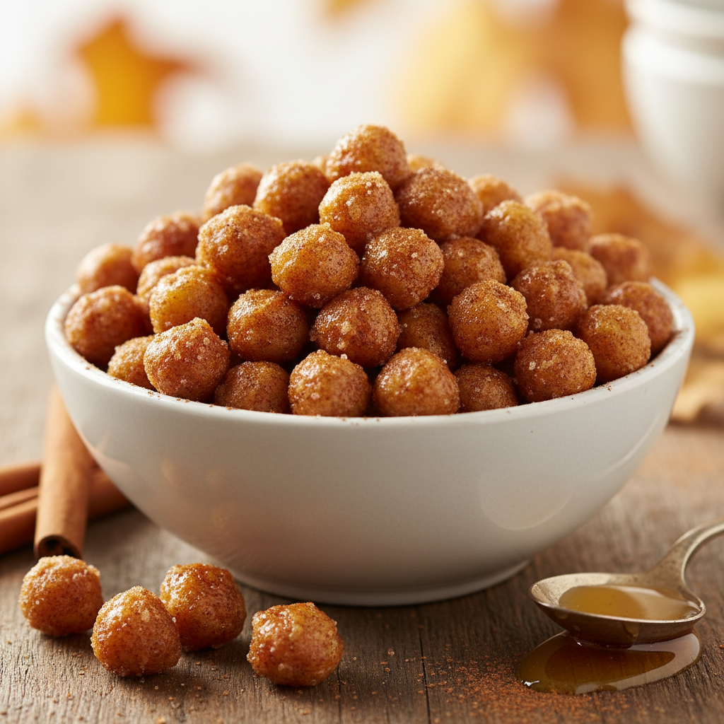 Cinnamon Roasted Chickpeas