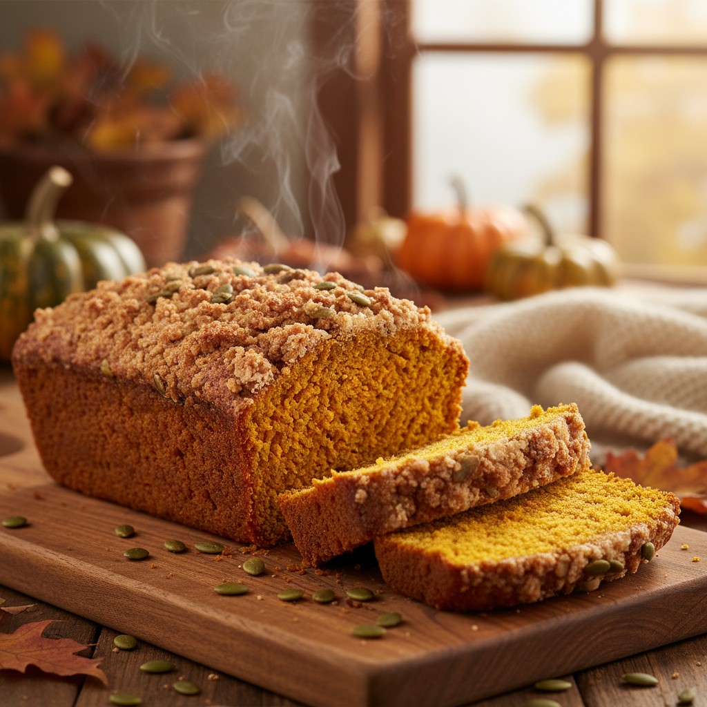 Cinnamon Pumpkin Loaf