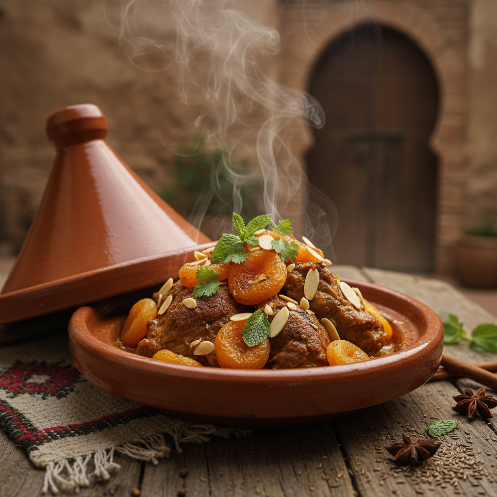 Moroccan Cinnamon Lamb Tagine