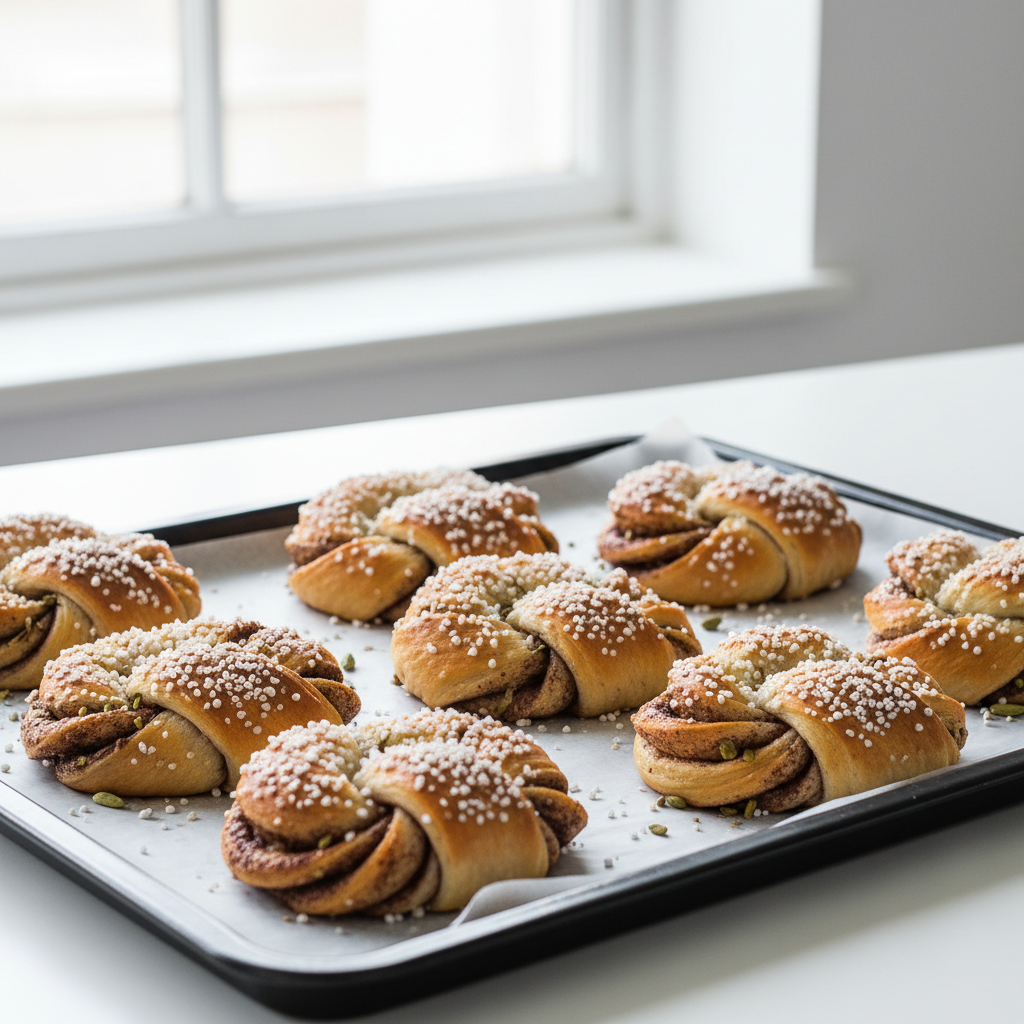 Cinnamon Cardamom Knots