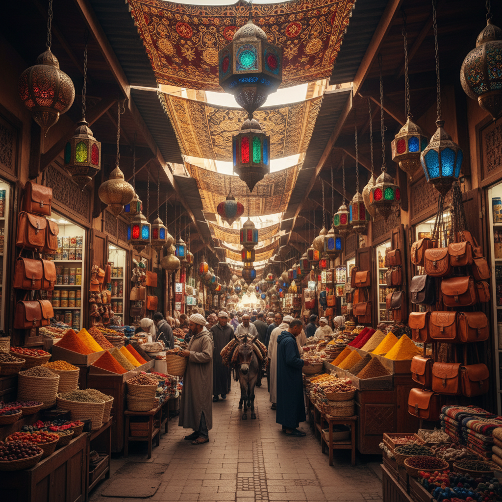 Les Souks de Marrakech : Carte et Guide du Shopping Artisanal