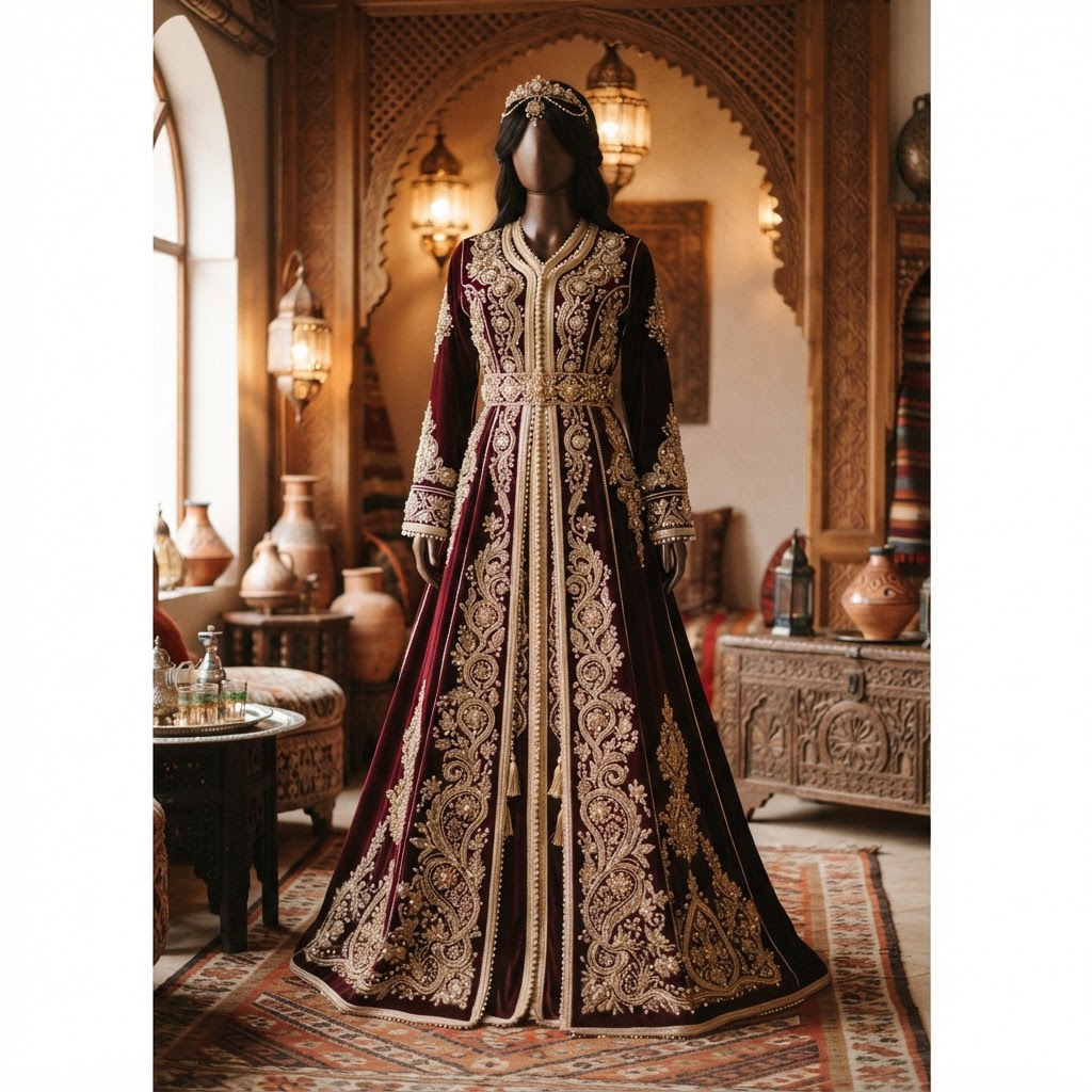 Caftan Marocain : Histoire d'un Vêtement d'Exception