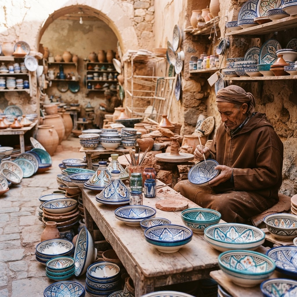 Poterie de Safi : L'Art Céramique du Maroc