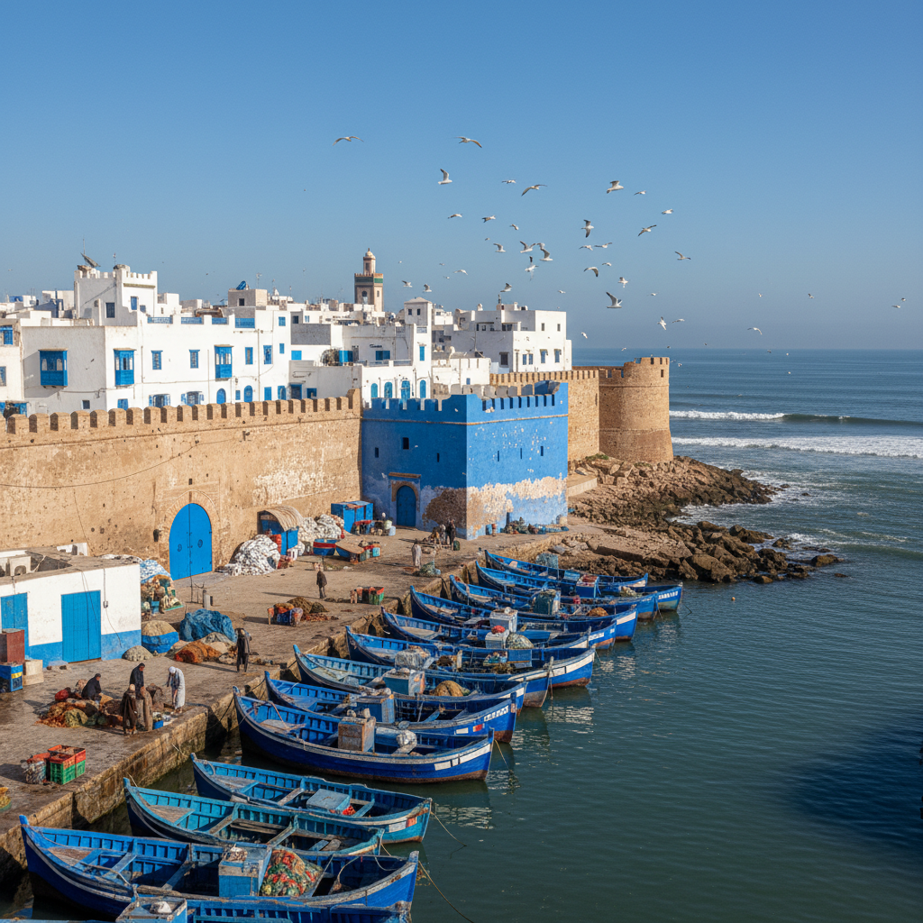 Essaouira : La ville des artisans du bois de thuya