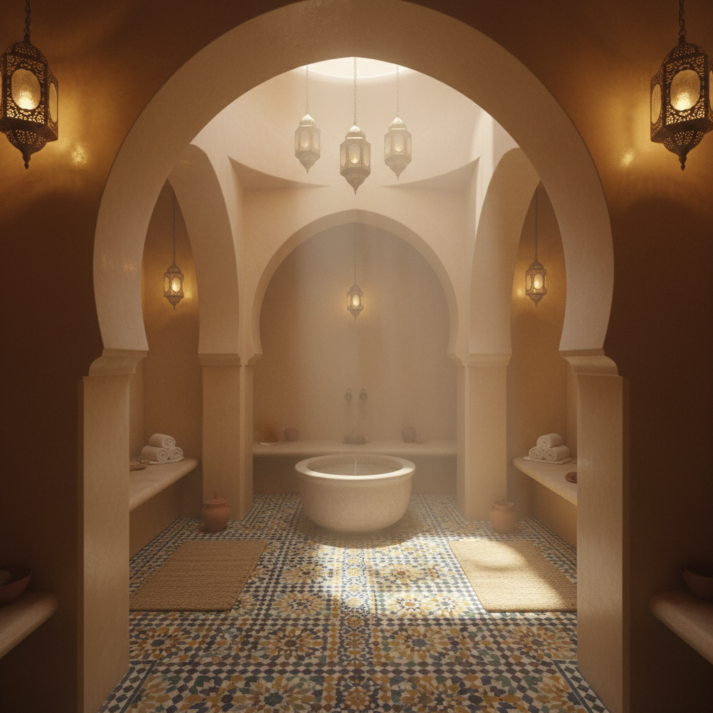 Histoire du Hammam Marocain : Du Rituel au Design