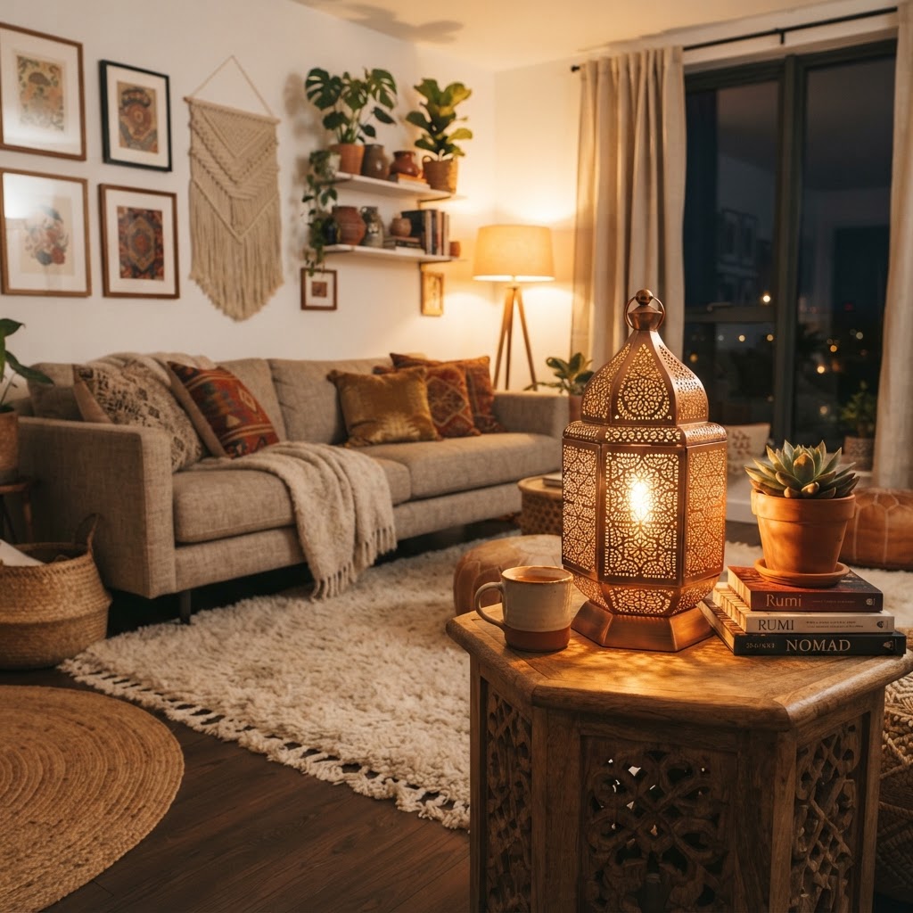 Comment Intégrer une Lanterne Marocaine dans votre Intérieur