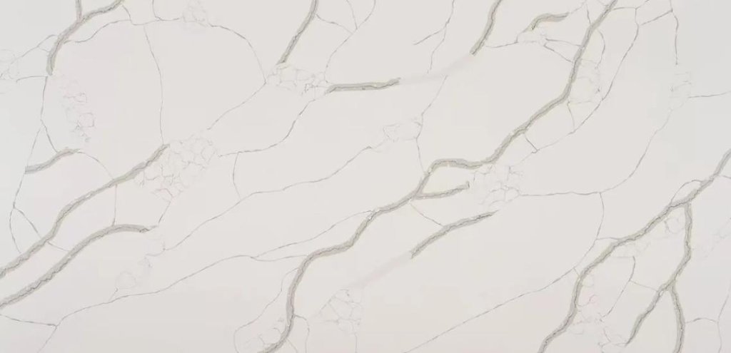 Statuario White Light Quartz Prefab Countertop