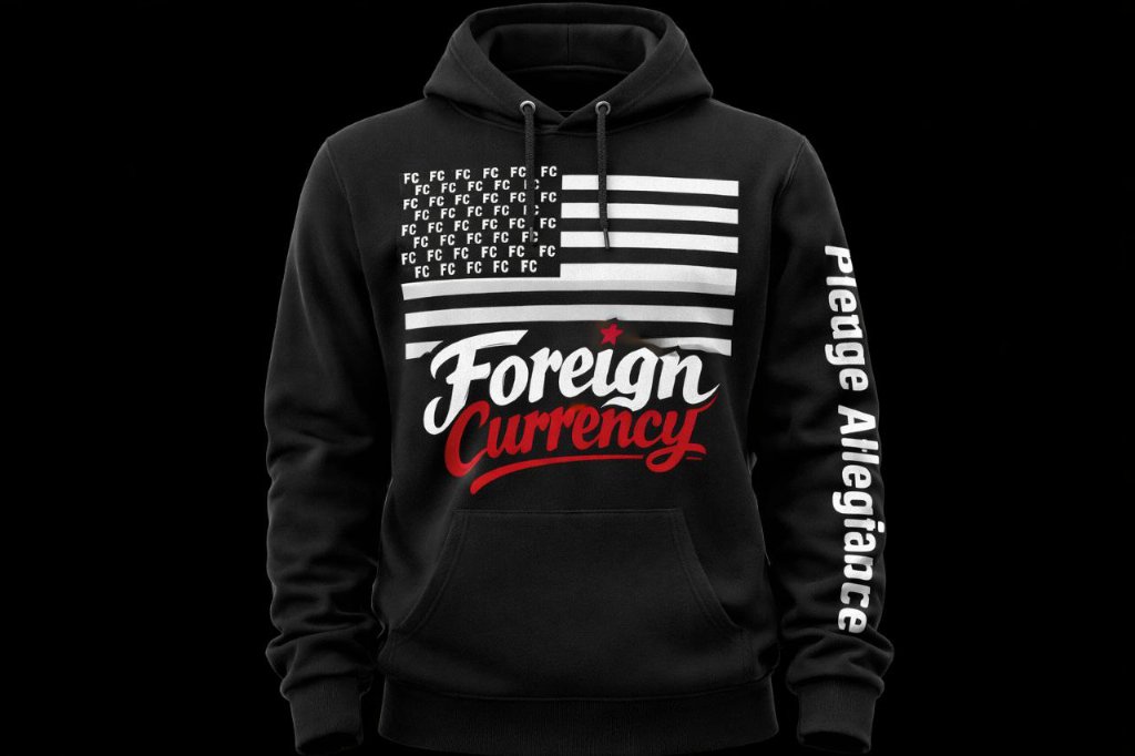 Pledge Allegiance Hoodie — Black