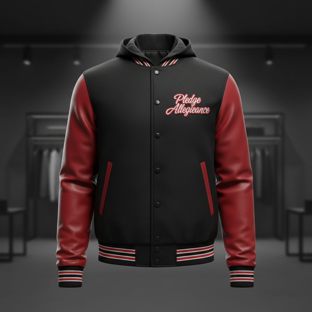 Pledge Allegiance Varsity Jacket