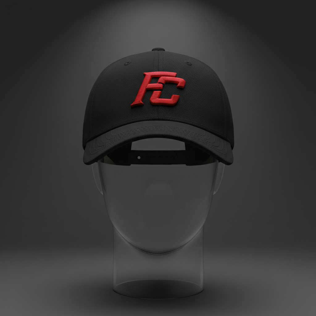 FC Snapback — Black/Red