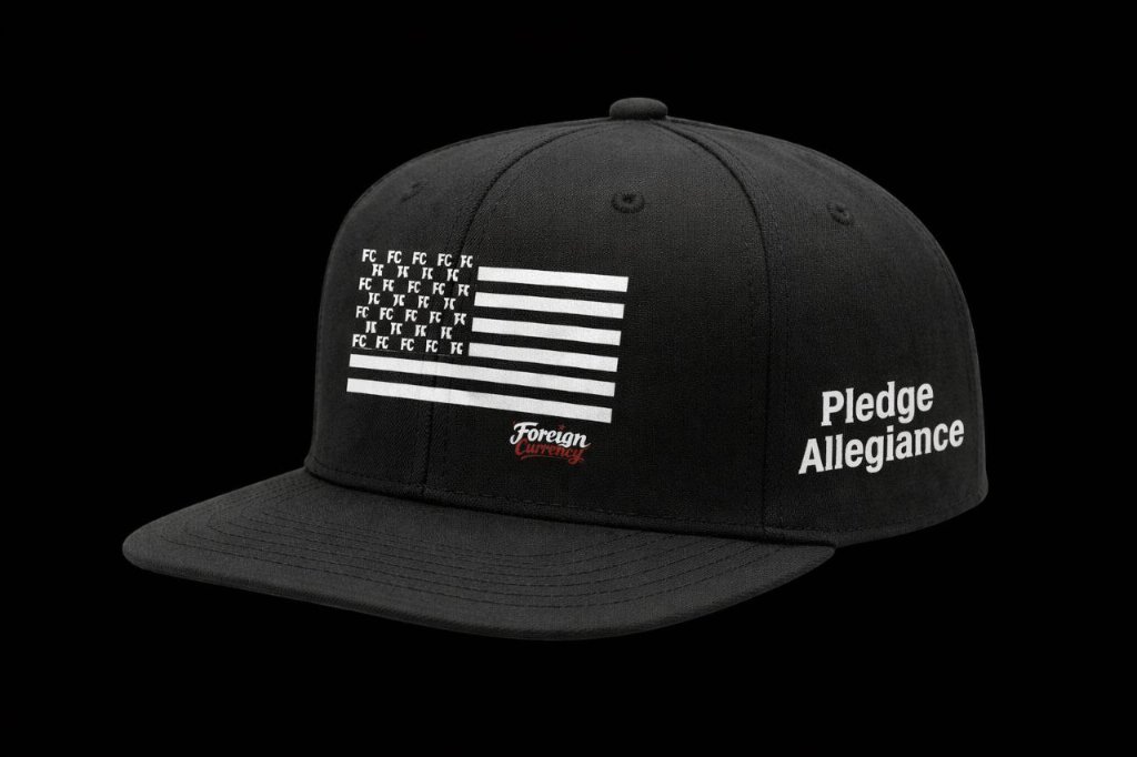 Pledge Allegiance Snapback — Black