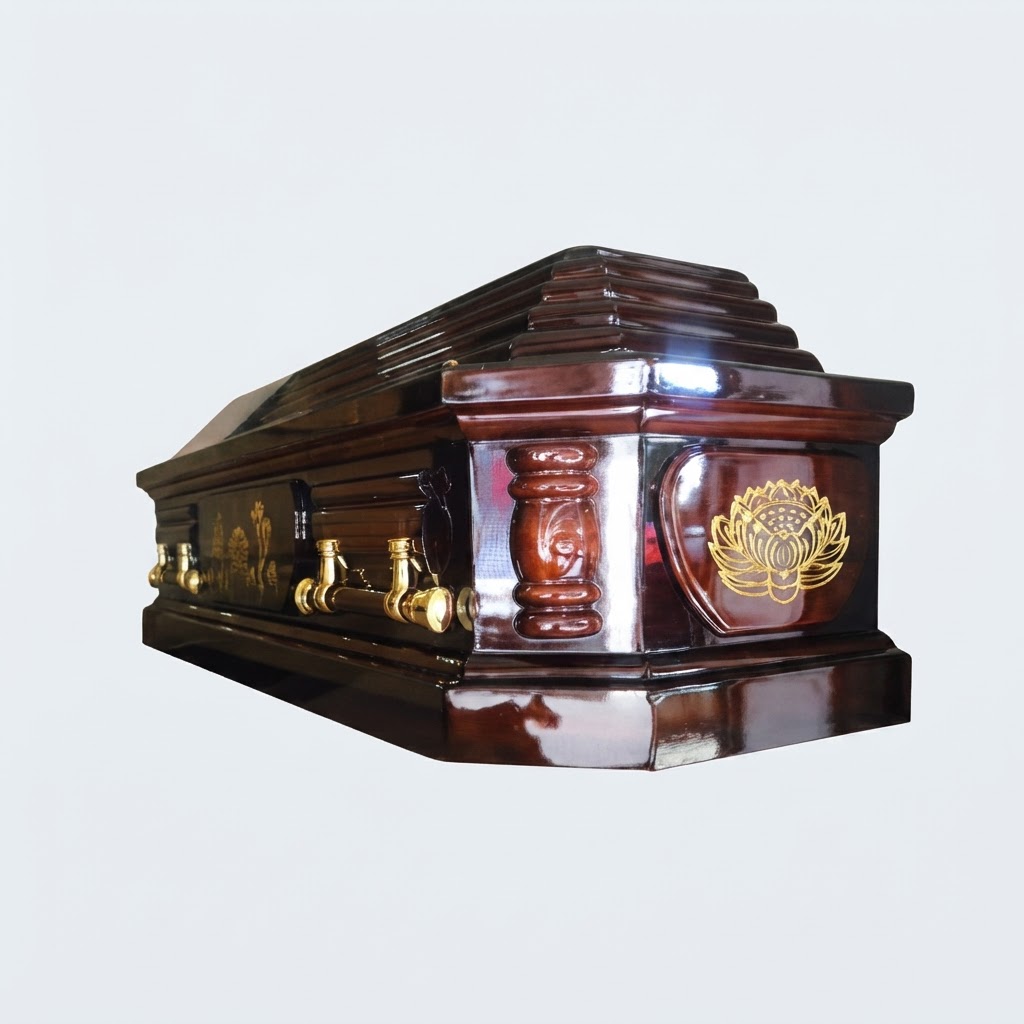 Eight Sided - Lotus Burial Casket