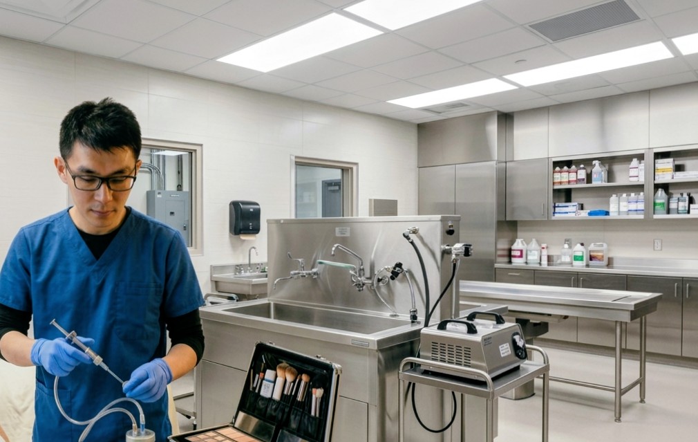 State-of-the-art embalming facility
