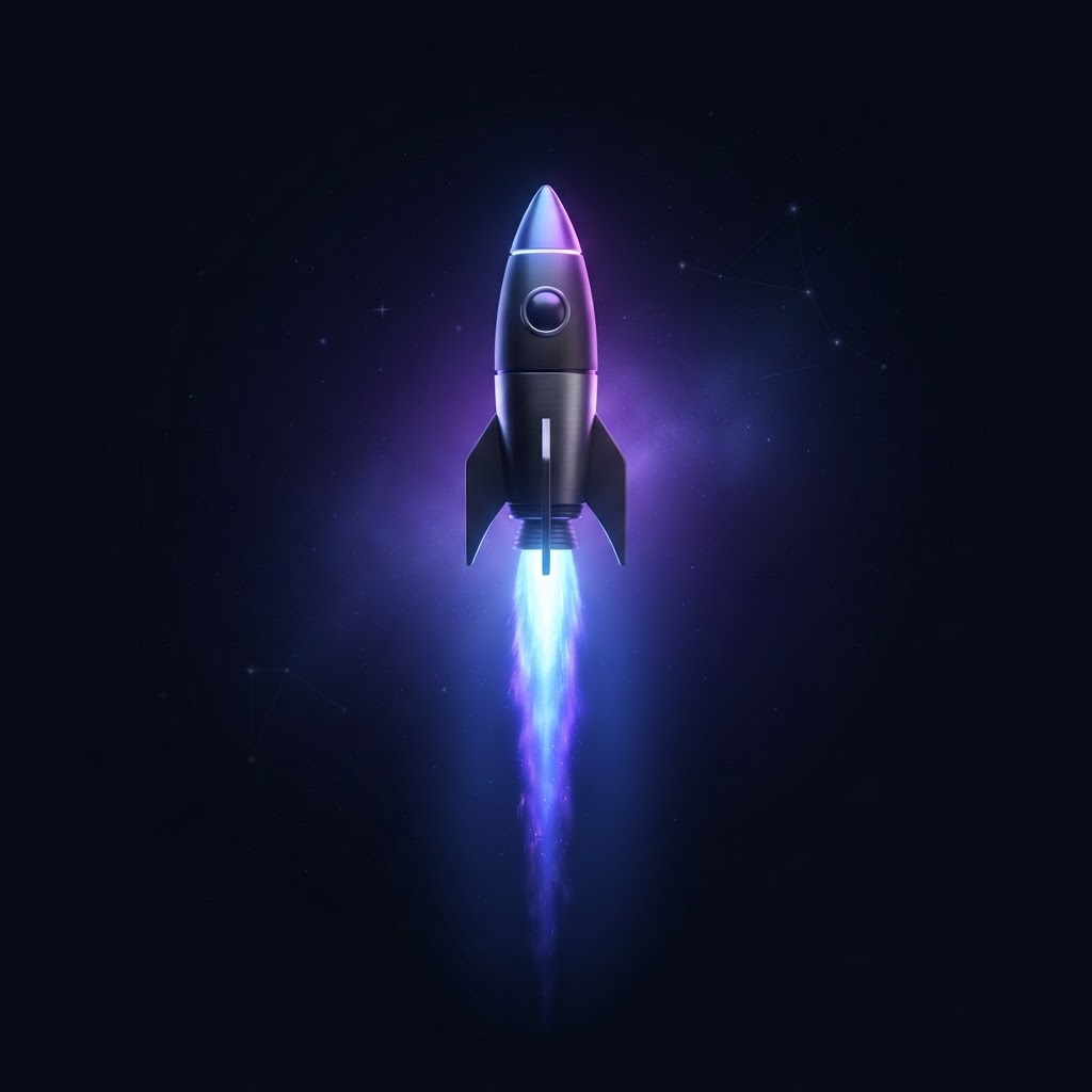 Skyward rocket launch