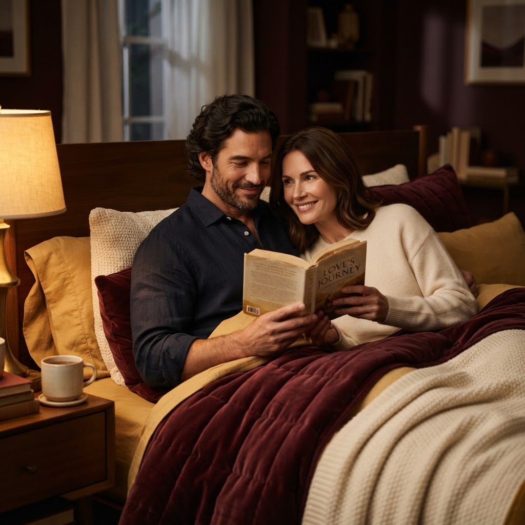 Las parejas que leen romance juntas están descubriendo algo inesperado