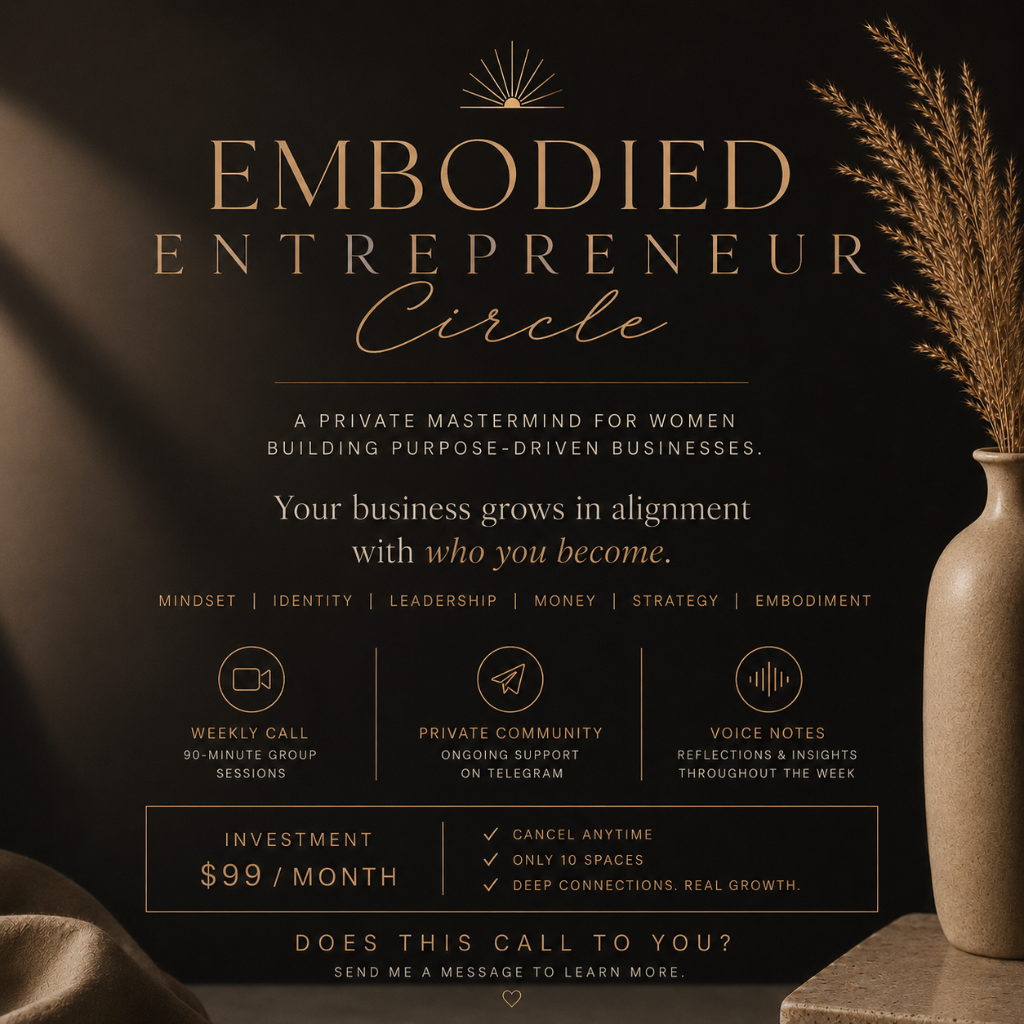 Embodied Entrepreneur Circle