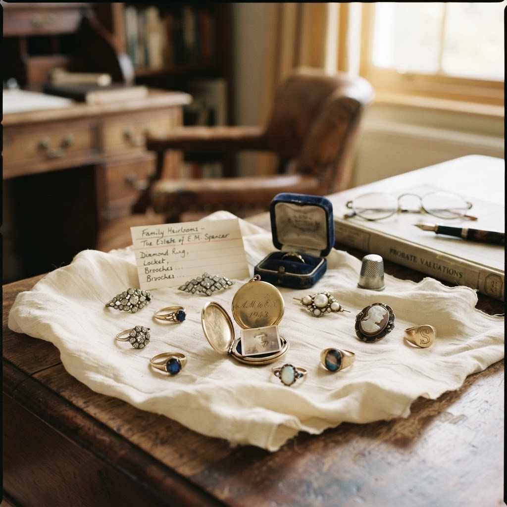 Selling Inherited Jewellery: A Compassionate Guide for Probate Estates