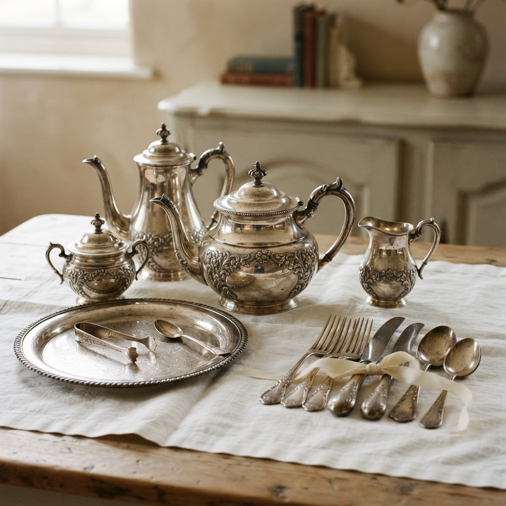 Tarnished Treasure: Why Your Old Silver Cutlery & Tea Sets are Worth Cashing In