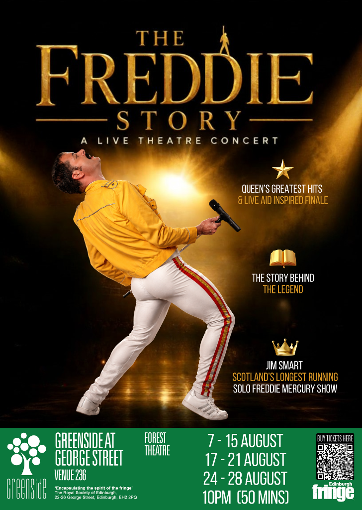 The Freddie Story Concert Poster