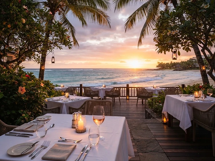Trou aux Biches Beachcomber Golf Resort & Spa in Trou aux Biches, Mauritius, Mauritius — Six Restaurants & the Legendary Cheese Naan