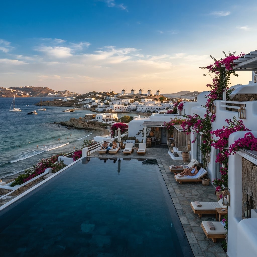 Bill & Coo Suites and Lounge, Mykonos, Greece