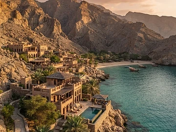 Six Senses Zighy Bay, Musandam Peninsula, Oman