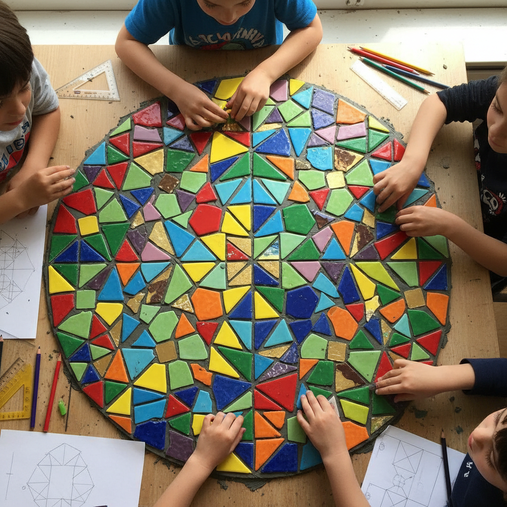 Mosaïque géométrique