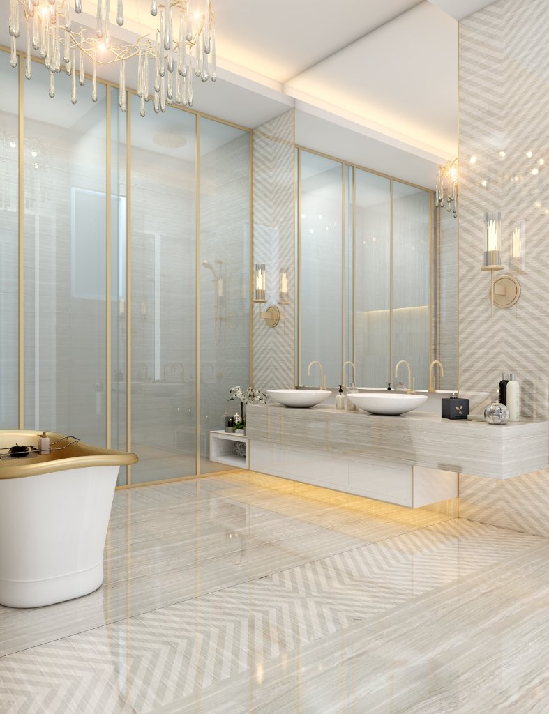 Master bathroom