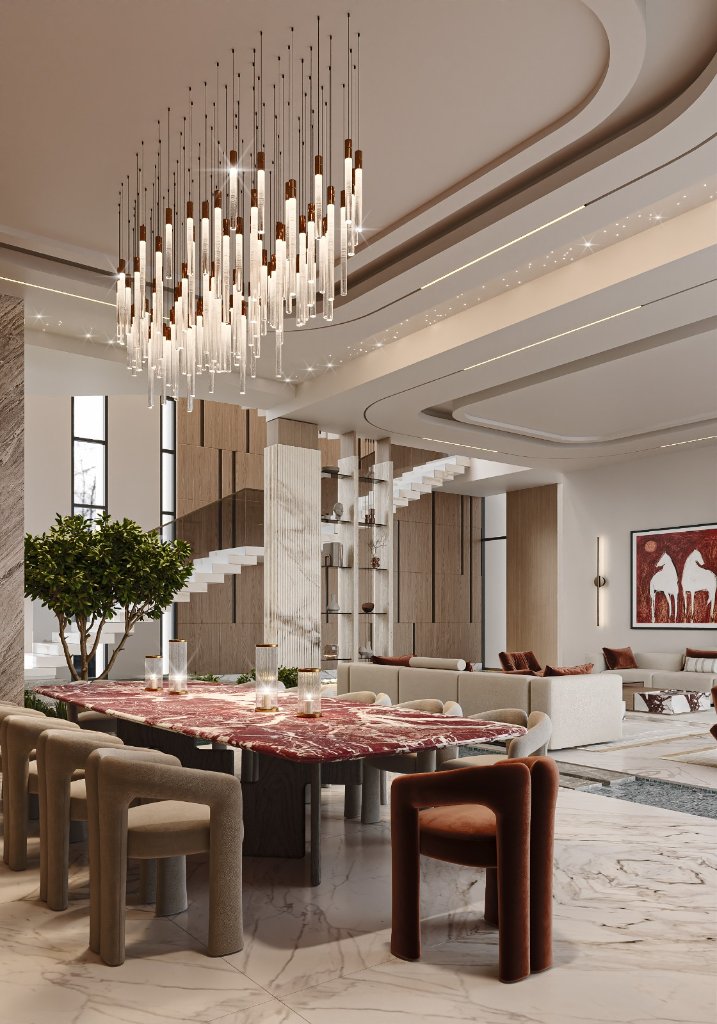Luxury dining room