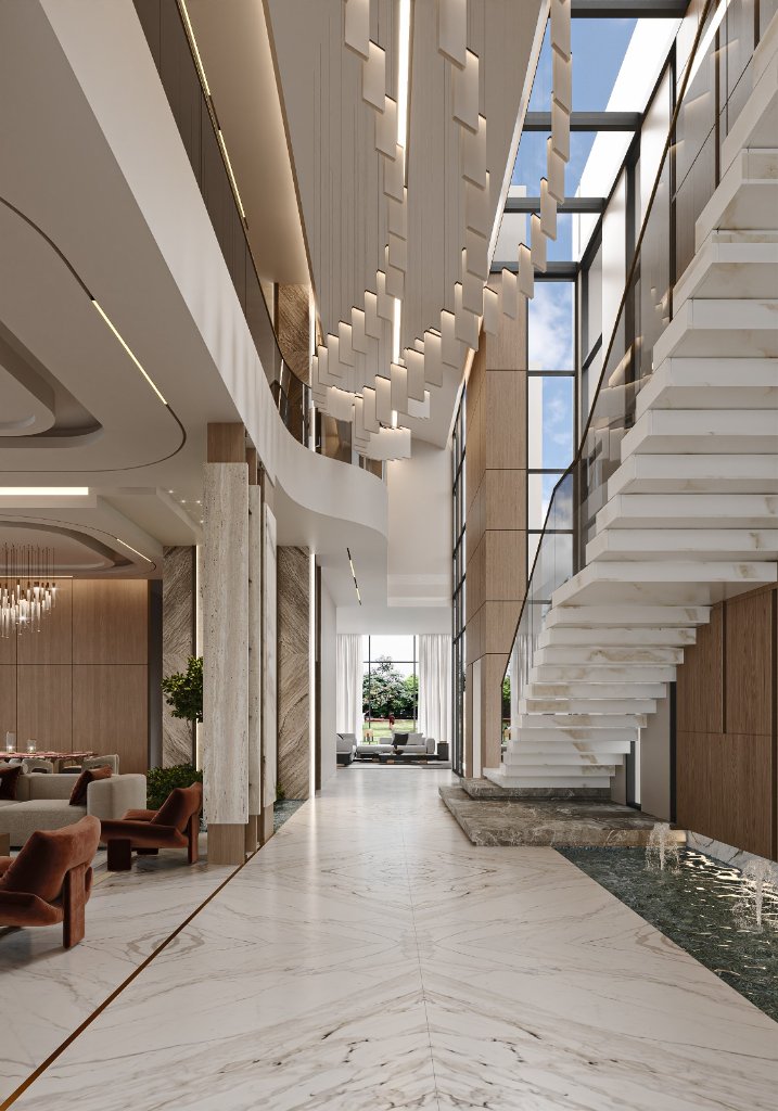 Grand entrance hall