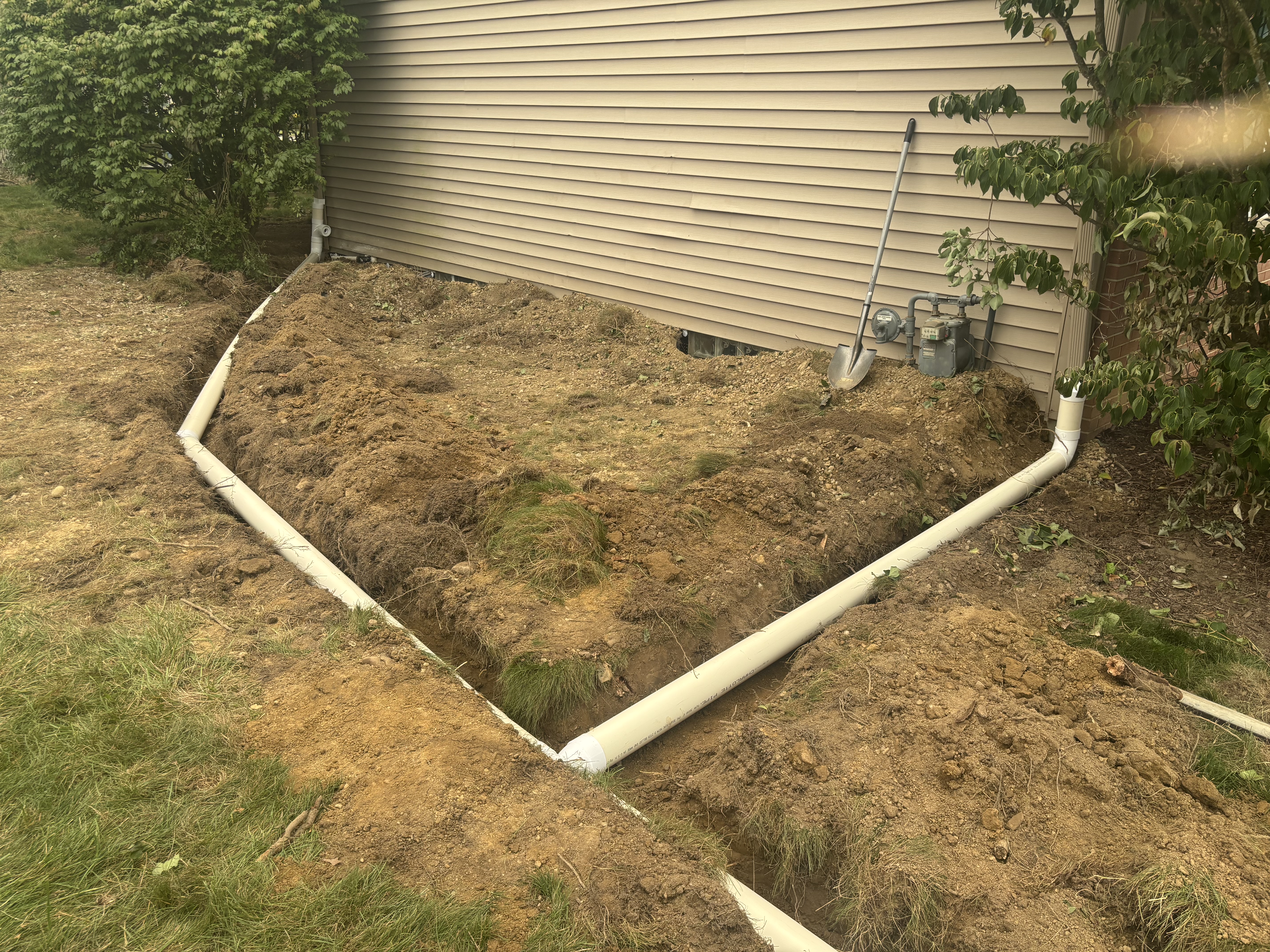 Completed Foundation Wall