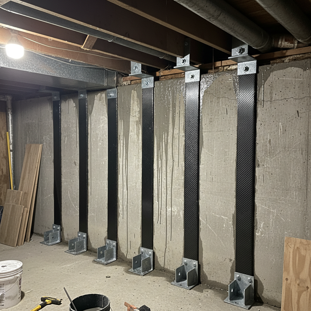 Carbon Fiber Wall Strapping