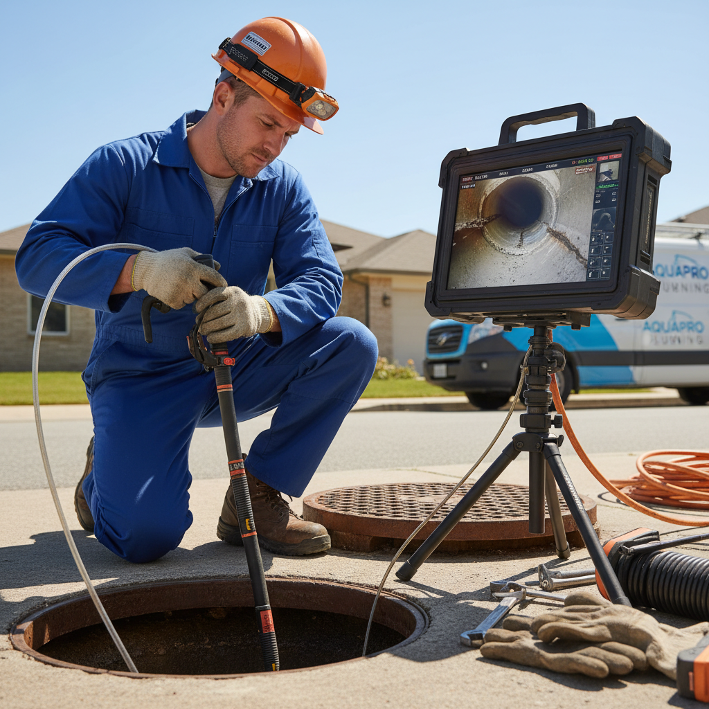 Sewer & Drainage Scope Camera Inspection